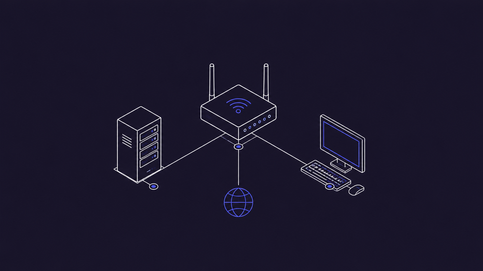 IT Infrastructure illustration